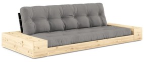 Szara rozkładana sofa 244 cm Base – Karup Design