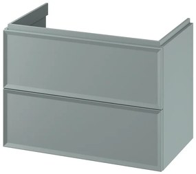 Cersanit S1017-004 - Wisząca szafka łazienkowa pod umywalkę MILLE 80x45 cm miętowa