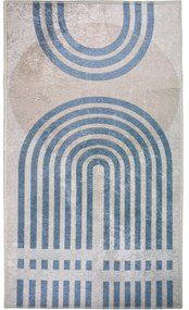 Niebiesko-szary chodnik 200x80 cm – Vitaus