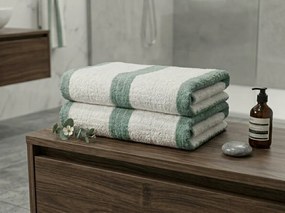 Ręcznik kąpielowy szybkoschnący VELMORA 70x140 cm miętowy, 100% mikrofibra