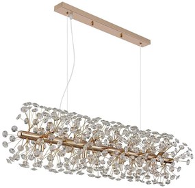 Globo 64135H4 - LED żyrandol na lince KATRINA 12xG9/3,5W/230V złoty