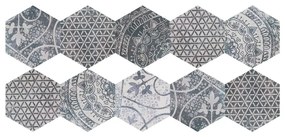Komplet 10 naklejek na podłogę Ambiance Quento, 40x90 cm