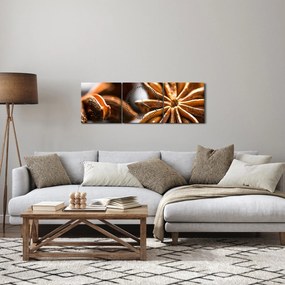 Obraz - Anyż (z zegarem) (90x30 cm)