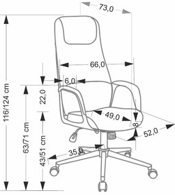 Fotel beżowy obrotowy K2-L38