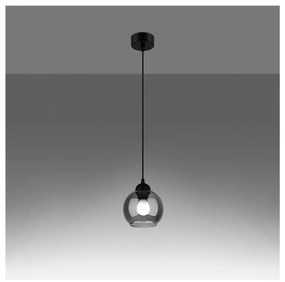 Czarna lampa wisząca ø 15 cm Grande – Nice Lamps