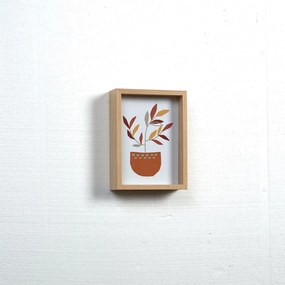 Ramka stojąca w naturalnym kolorze 14,5x19,5 cm Flavina – Kave Home