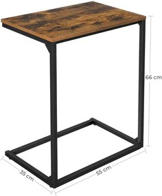 Stolik pod laptopa do loftu - Evolet 3X