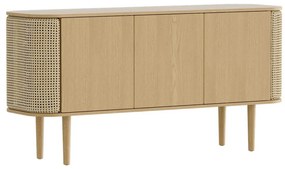 Niska komoda w dekorze dębu 150x75 cm Treasures – UMAGE
