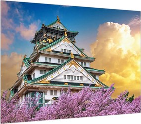 Obraz - Zamek Osaka (70x50 cm)