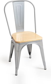 Krzeso z naturalnego drewna Torix