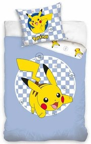 Carbotex Bawełniana pościel dziecięca PokémonWyjątkowy Pikachu, 140 x 200 cm, 70 x 90 cm