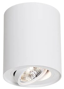 Nowoczesny reflektor sufitowy biały obrotowy i pochylany AR70 - Rondoo Up