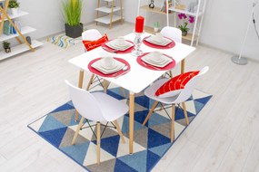 PROMOCJA Biały stół jadalniany ADRIA 120x80 cm II. jakość