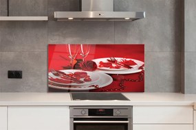 Panel nad Blat Kuchenny Róża, Serca i Kieliszki