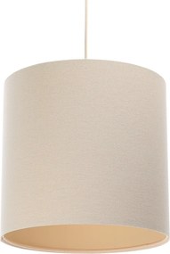 Żyrandol KATANIA z cylindrycznym abażurem w stylu boho