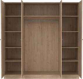 Czterodrzwiowa szafa prowansalska Billund jackson hickory