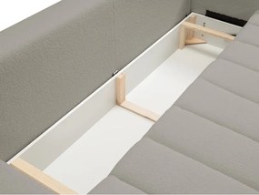 Sofa BALOO z funkcja spania i pojemnikiem JASNY SZARY LAMBI 11