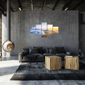 Obraz - Jezioro Bled (125x70 cm)