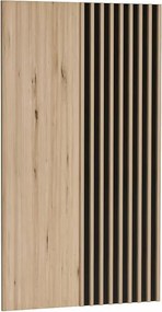 Ozdobny panel ścienny lamelowy dąb artisan Z5-D37