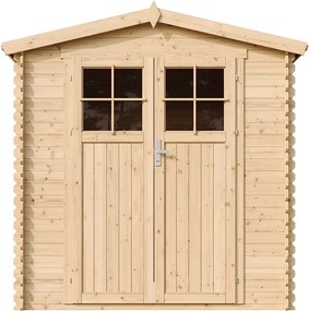 Drewniany domek narzędziowy ogrodowy - M343F