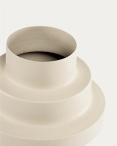 Beżowy stalowy wazon (wysokość 23 cm) Velia – Kave Home
