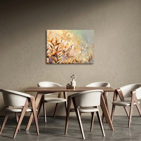 Obraz - Malowane rośliny (70x50 cm)