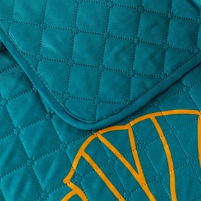 Narzuta na łóżko FANFARE, nafta Rozmiar: 220 x 240 cm