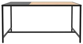 Czarno-naturalny stolik 60x100 cm Altino – Unique Furniture