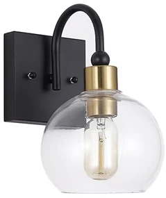 Lampa kinkiet black gold APP1580-1W