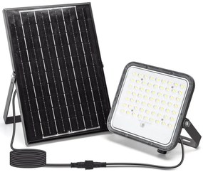 Aigostar - LED regulowany reflektor solarny LED/100W/3,4V IP66 + DO