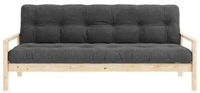 Antracytowa rozkładana sofa 205 cm Knob – Karup Design