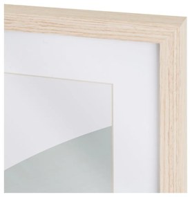 Ramka ścienna w naturalnym kolorze 42x52 cm Sencillo – Casa Selección