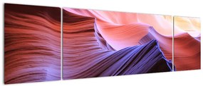 Obraz - kolorowy piasek (170x50 cm)