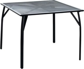 Metalowy stół ogrodowy - 72 x 90 x 90 cm