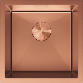 Mexen Trixo zlewozmywak stalowy 1-komorowy 440 x 440 mm, miedź - 6413441000-65