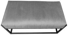 Ławka KAYA LOFT MG17 pufa podnóżek metal