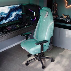 Fotel gamingowy materiałowy Diablo X-Eye Prime Normal Size, Mystic Mint