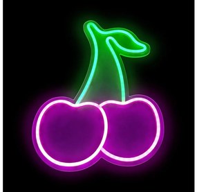 2Kids Toys - Neonowa dekoracja ścienna LED/5W/USB wiśnie