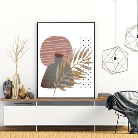 Plakat - Symboliczna abstrakcja (A4)