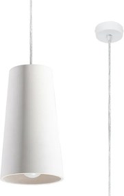 Lampa wisząca ceramiczna GULCAN biała