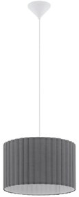 Eglo 55702 - Lampa wisząca na lince 1xE27/40W/230V szara