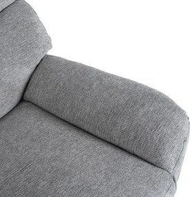 Fotel Wypoczynkowy Obrotowy ASTURIA do Salonu Szary Nowoczesny