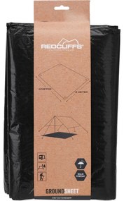 Plandeka namiotowa Redcliffs, 3 x 4 m, czarna, 3 x 4 m