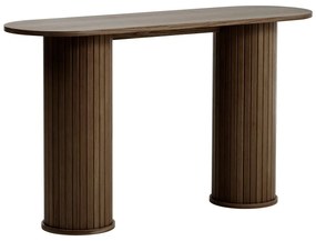 Brązowa konsola 40x130 cm Nola – Unique Furniture