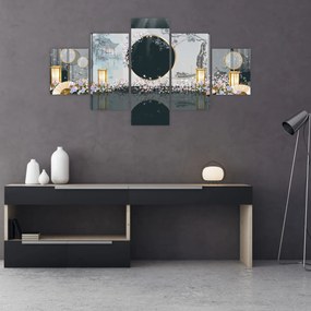 Obraz - Kolaż (125x70 cm)