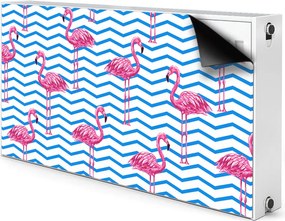 Maskownica na kaloryfer Flamingi