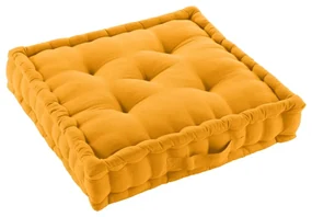 Żółty worek do siedzenia Twily – douceur d'intérieur
