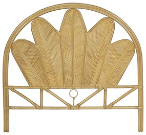 Zagłówek do łóżka 140 cm - Rattan - Naturalny - CHELINA