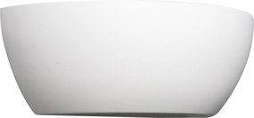 Nowoczesna lampa ścienna biała - Hiske