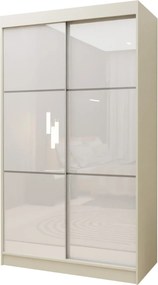 Szafa VITALE - Kaszmir / Front Biały / Bez lustra / Bez szuflad / 120 cm